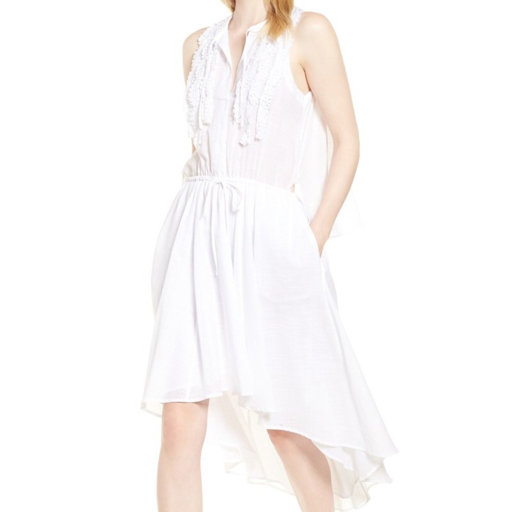 Kenneth Cole New York Crochet High/low dress